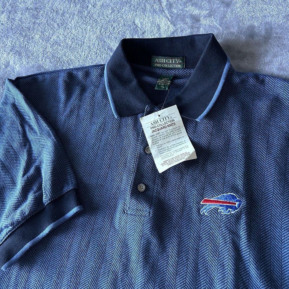 Buffalo Bills Men's Ash City Polo Shirt! Size 2XL XXL! New With Tags!